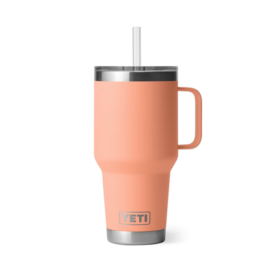 YETI Lowcountry Peach 35 oz Straw Mug