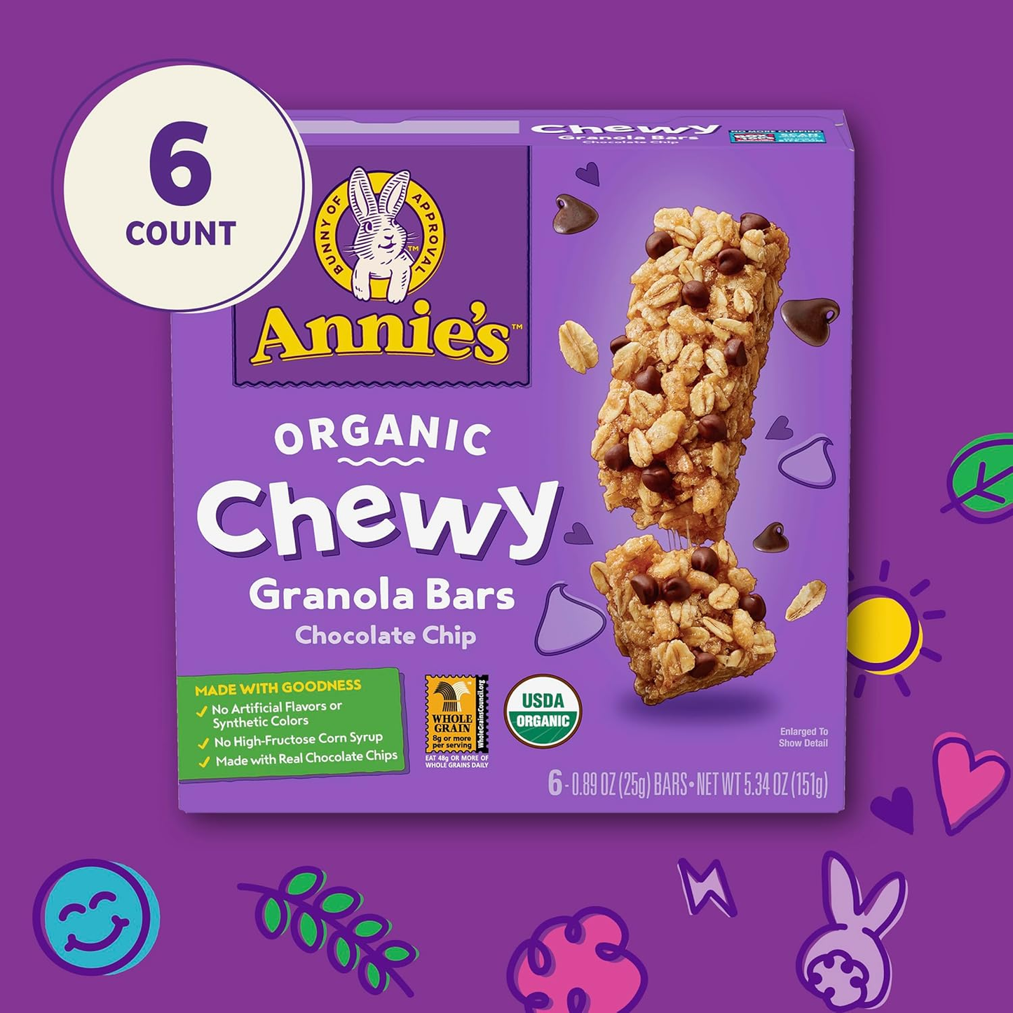 Annie's Organic Chewy Granola Bars