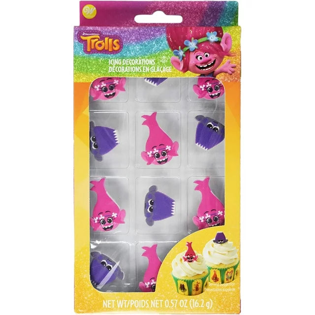 Trolls Icing Glaseado Decorativo