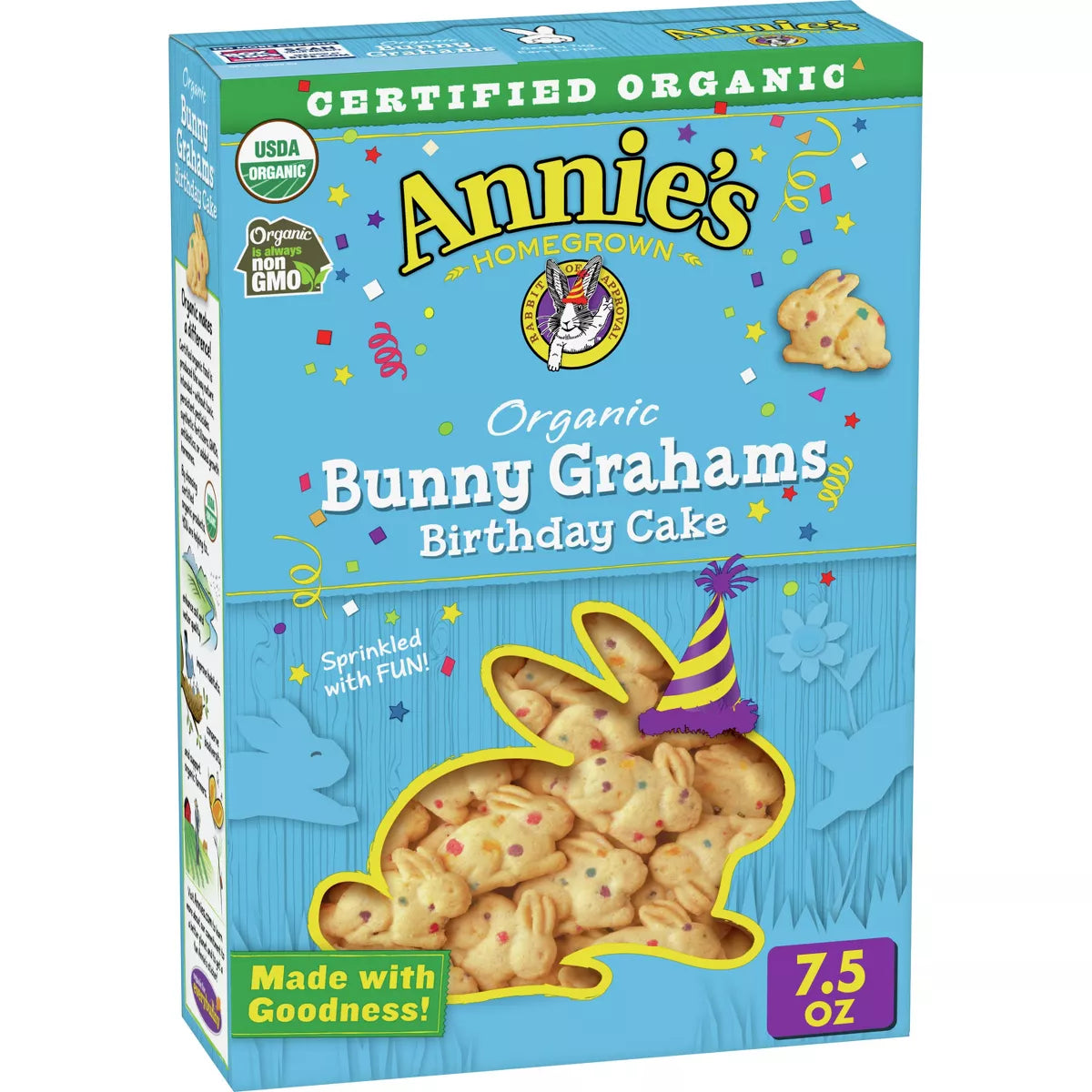 Annie's Bunny Grahams Birthday Cake