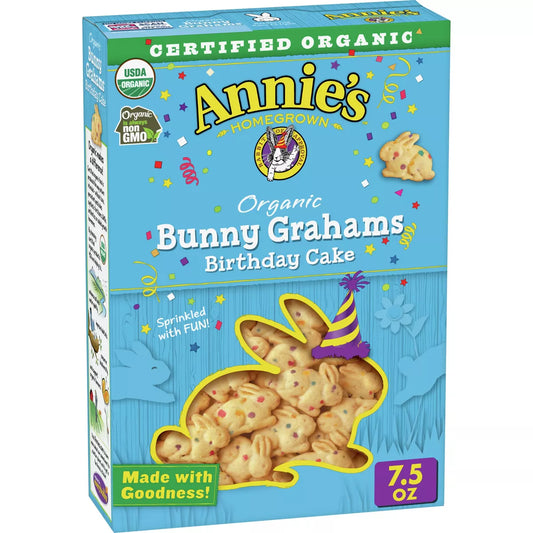 Annie's Bunny Grahams Birthday Cake