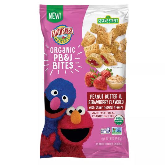 Sesame Street Organic PB&J Bites