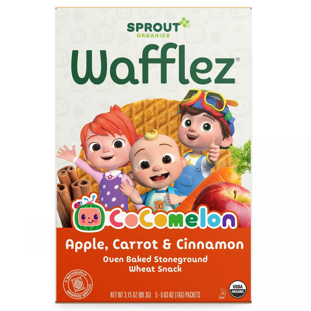 Sprout Wafflez Cocomelon