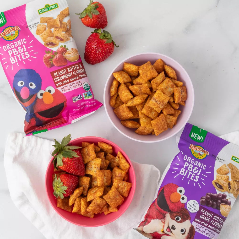 Sesame Street Organic PB&J Bites