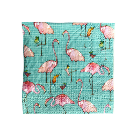 Servilletas Flamingos