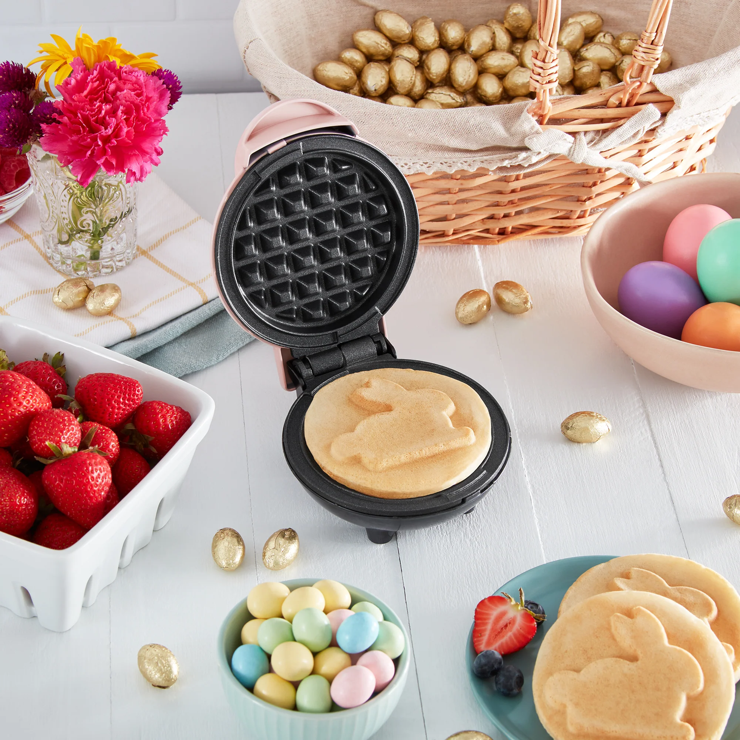 Mini Waffle Maker Bunny