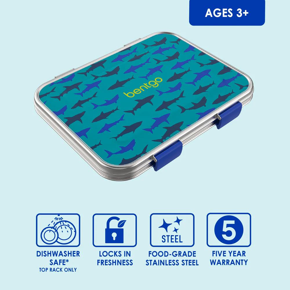 Bentgo Kids Stainless Steel Prints Lunch Box