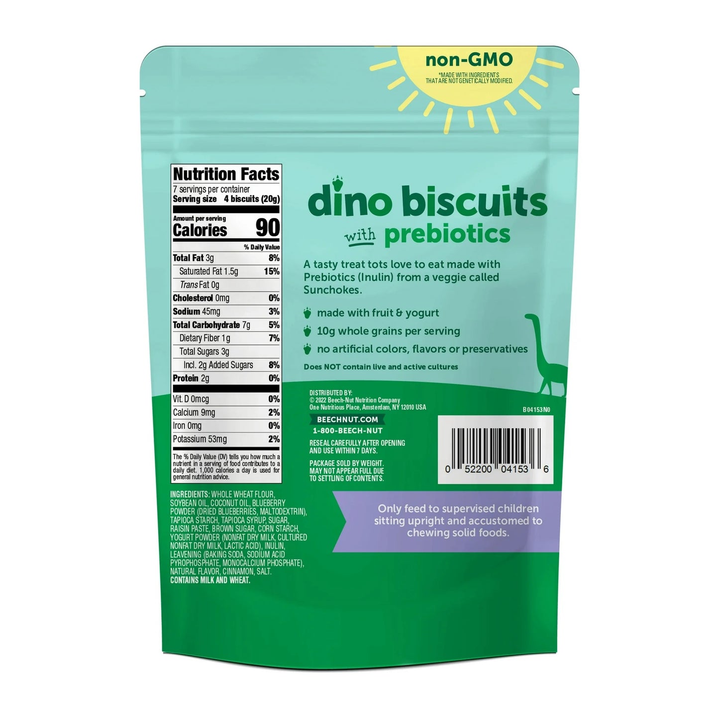 Beech-Nut Dino Biscuits with Prebiotics