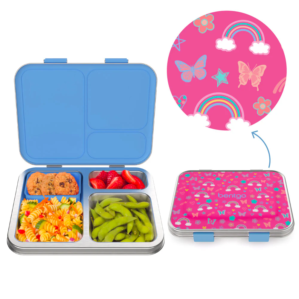 Bentgo Kids Stainless Steel Prints Lunch Box