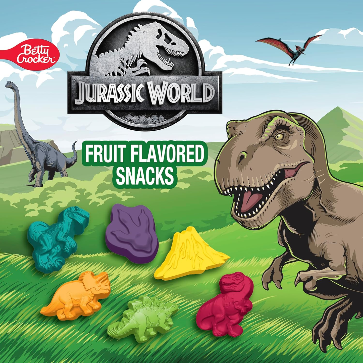 Gummies Jurassic Park Betty Crocker
