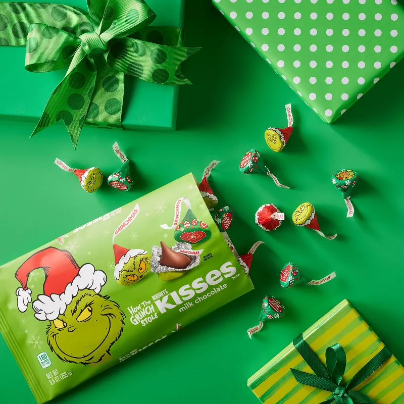 Hershey's Kisses Christmas Grinch