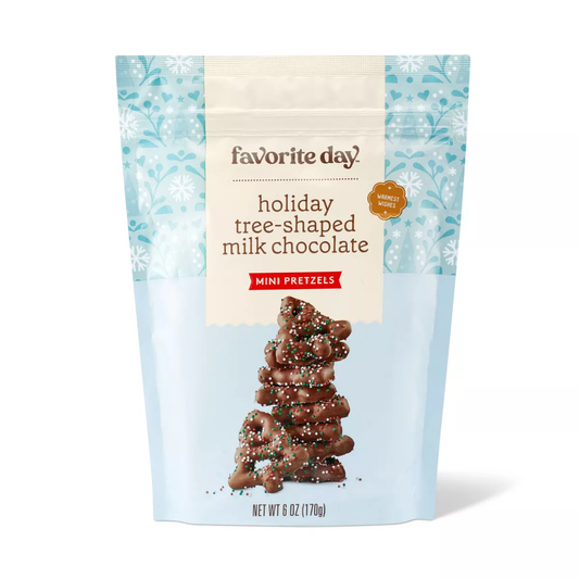 Holiday Pretzels con Chocolate