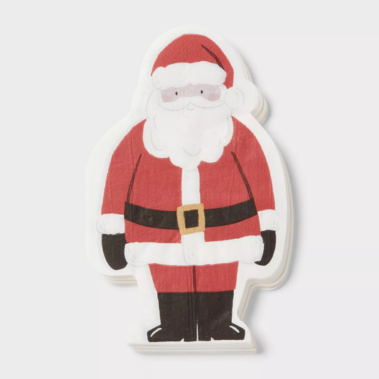 Servilletas Santa Shaped