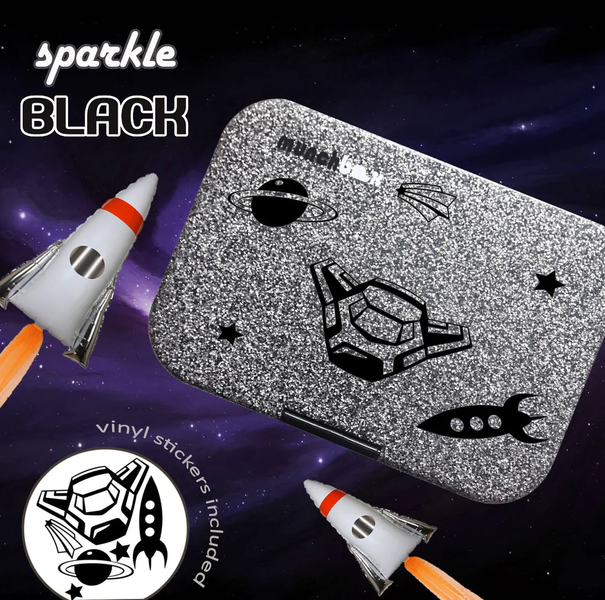 Munchbox Sparkle Black Mega3