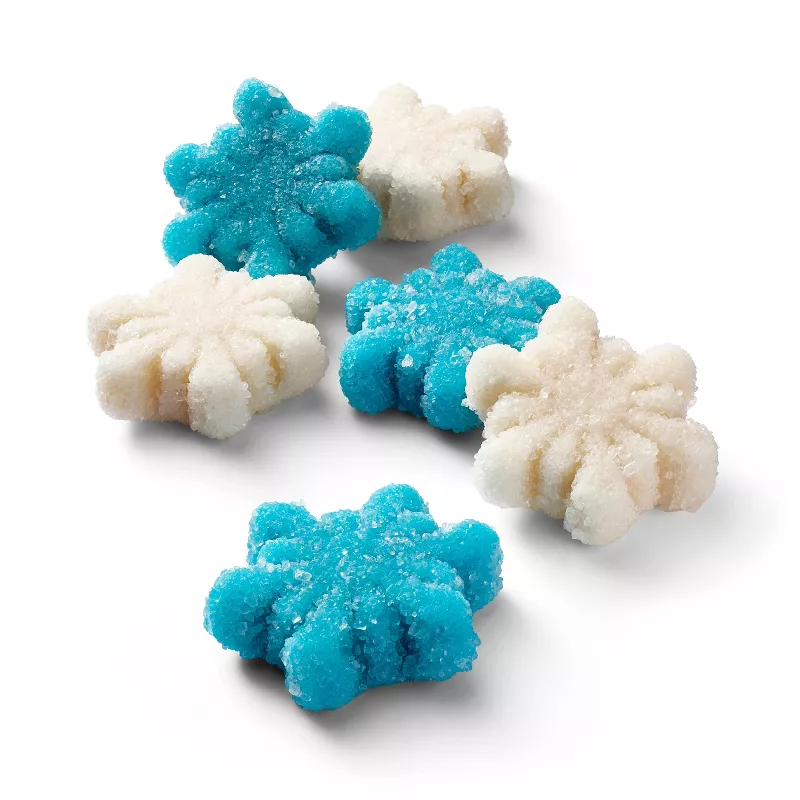 Christmas Gummy Snowflakes