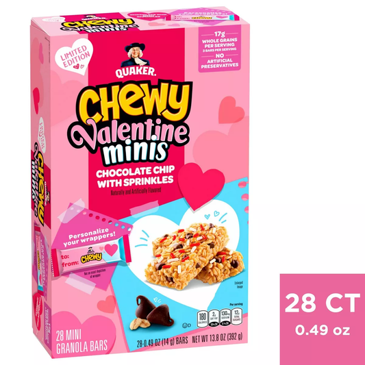 Quaker Valentine's Chewy Chocolate