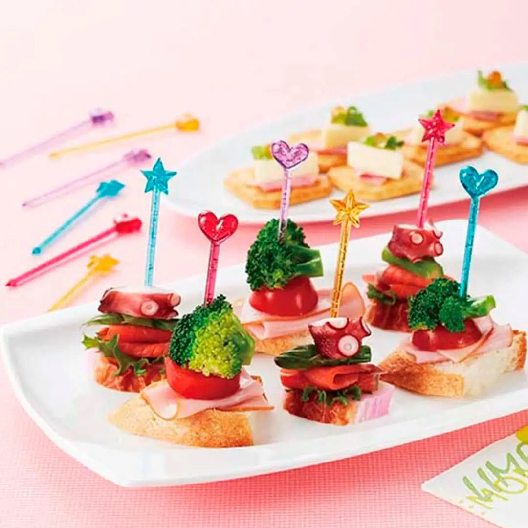 Picks Glitter Brochetas