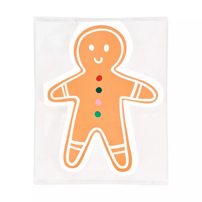 Servilletas Gingerbread Shaped