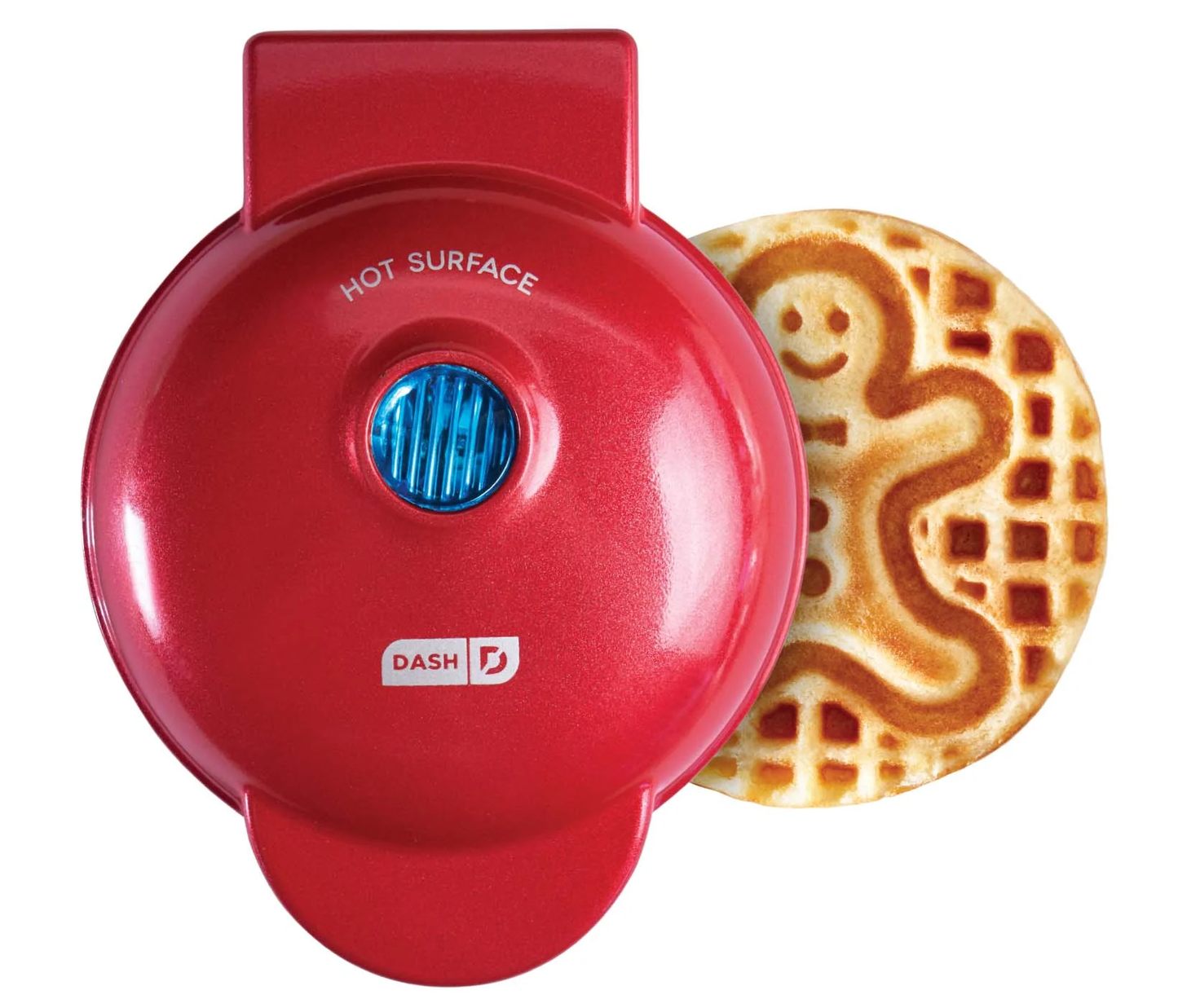 Mini Waffle Maker Gingerbread Man