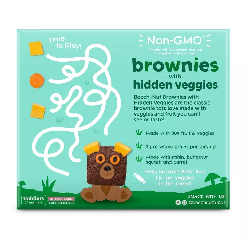 Beech-Nut Hidden Veggies Brownies Chocolate