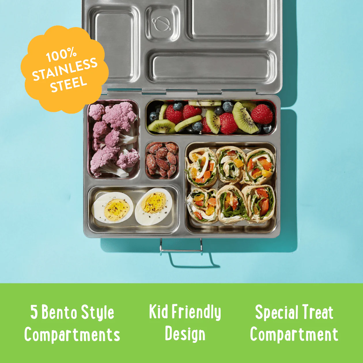 PlanetBox Rover Stainless Steel Lunchbox