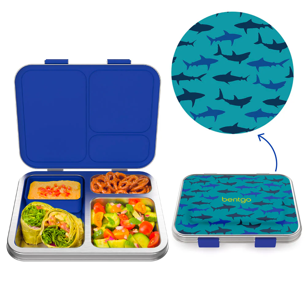 Bentgo Kids Stainless Steel Prints Lunch Box