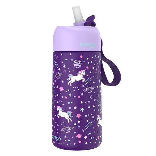 Bentgo Kids Unicorn Stainless Steel Water Bottle