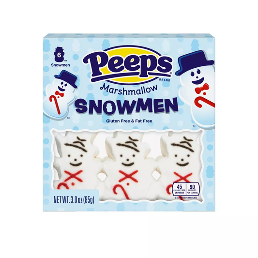 Peeps Snowmen