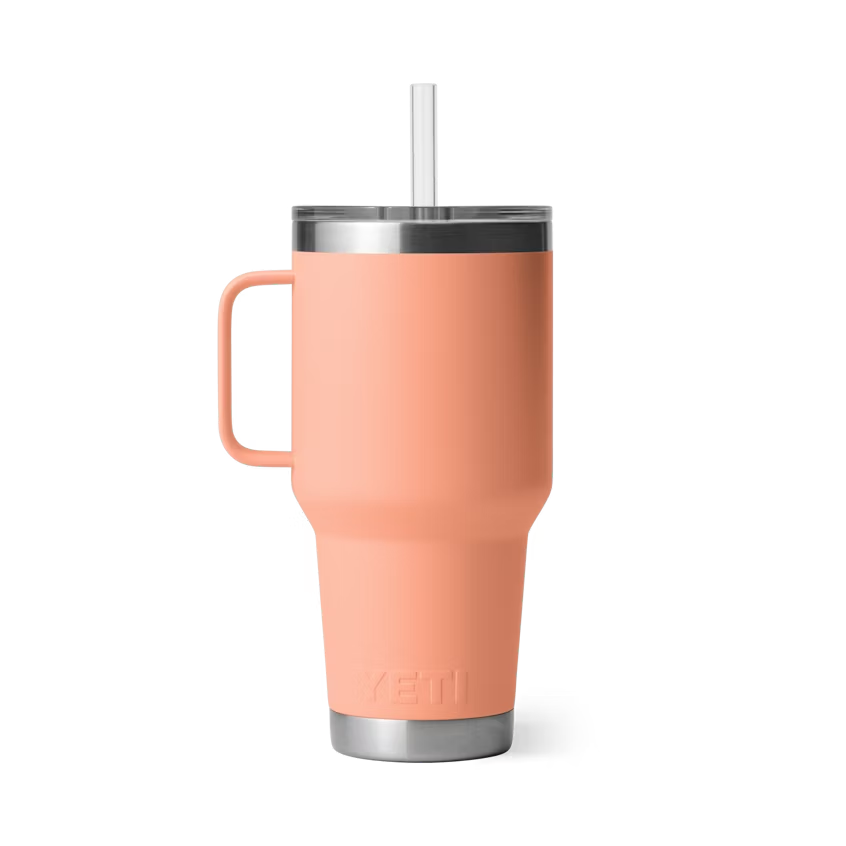 YETI Lowcountry Peach 35 oz Straw Mug