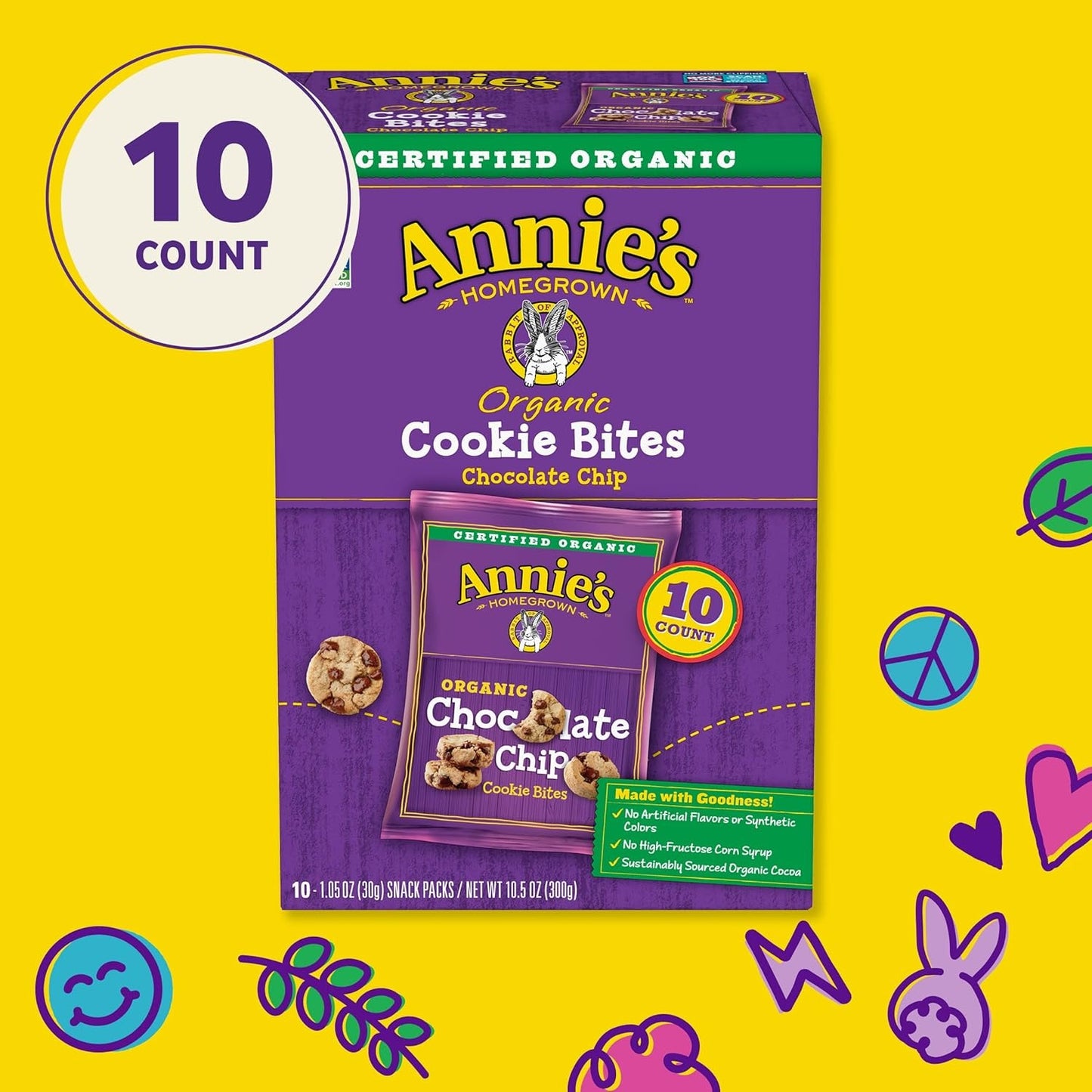 Annie's Chocalate Chip Cookie Bites