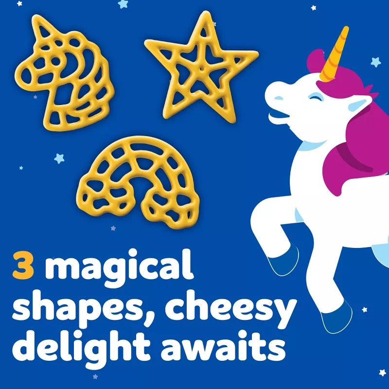 Kraft Macaroni & Cheese Unicorn Shapes