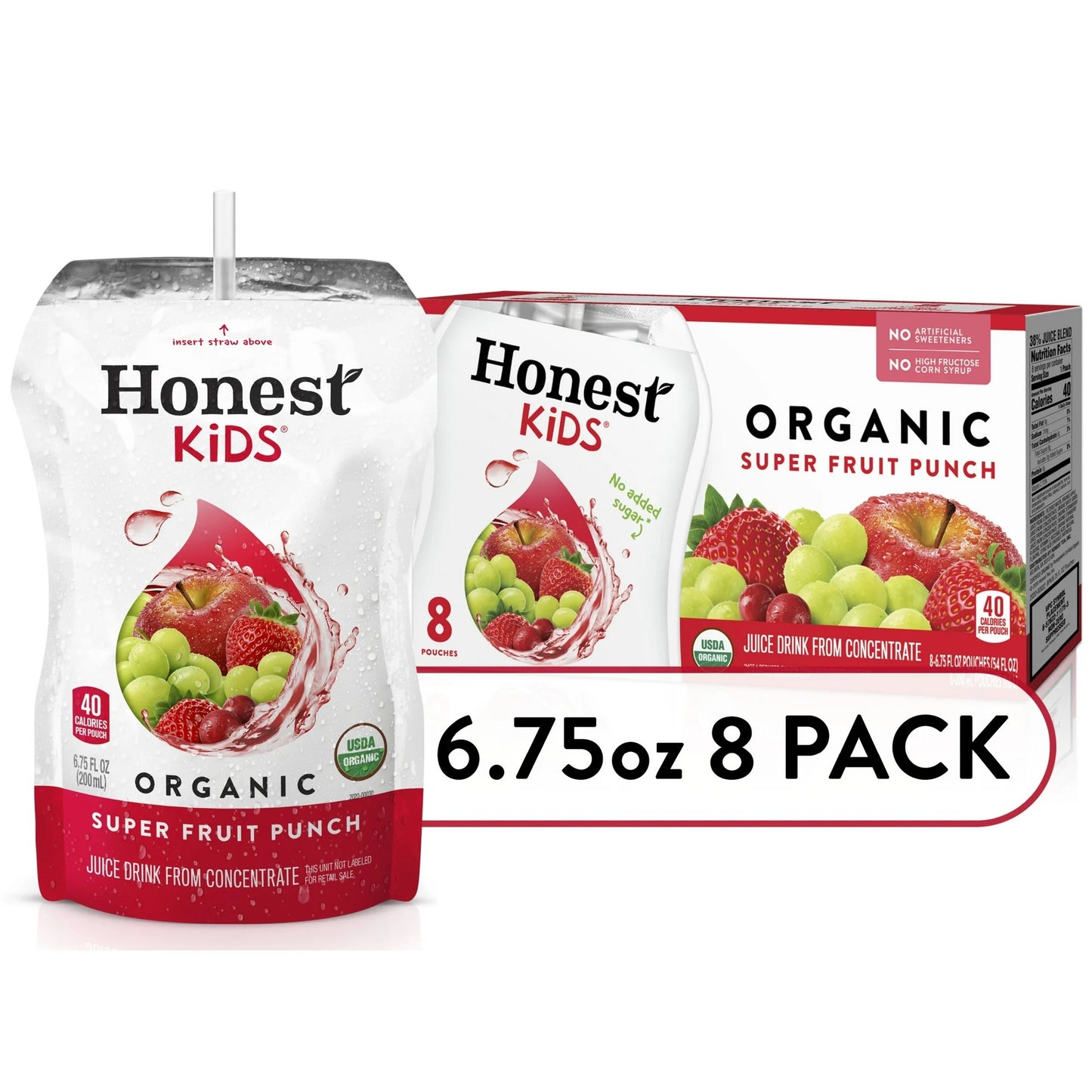 Honest Kids Jugo Manzana Orgánico