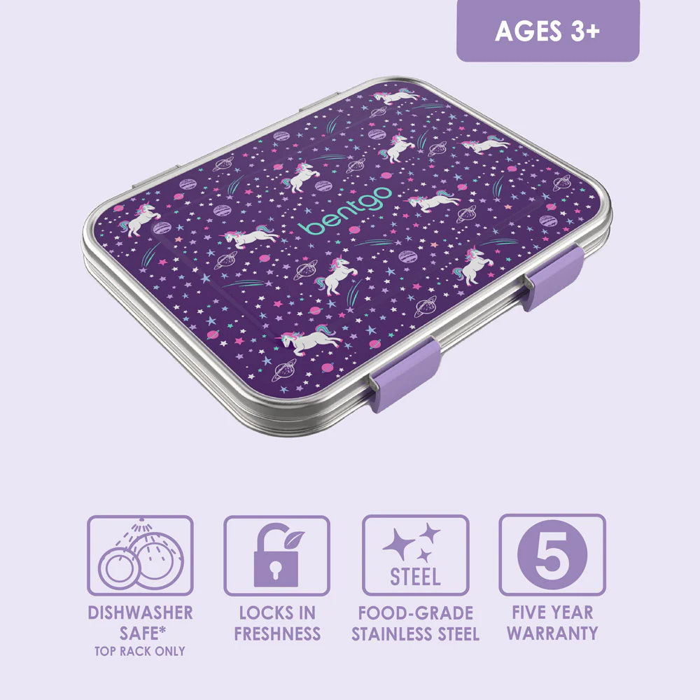 Bentgo Kids Stainless Steel Prints Lunch Box