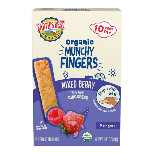 Earth's Best Organic Munchy Fingers Mixed Berries