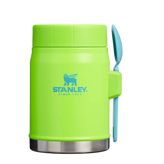 Stanley Food Jar + Spork 14oz Bright Lime