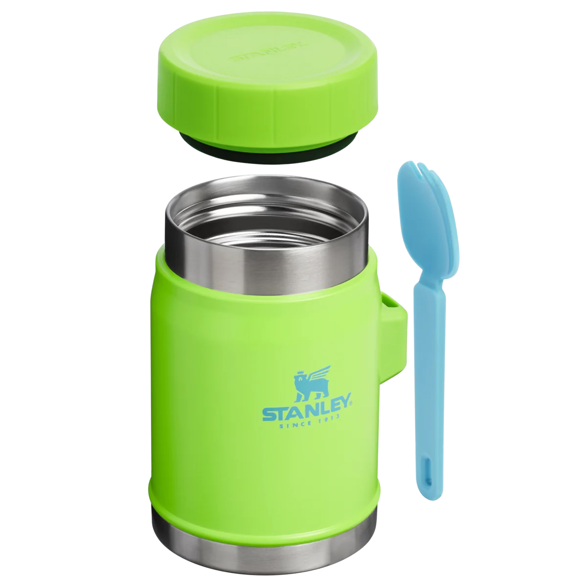 Stanley Food Jar + Spork 14oz Bright Lime