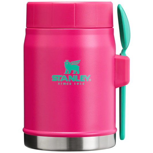 Stanley Food Jar + Spork 14oz Passion Pink