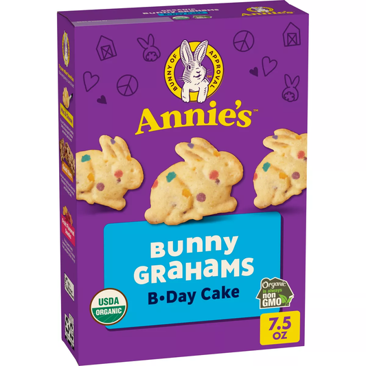 Annie's Bunny Grahams Birthday Cake