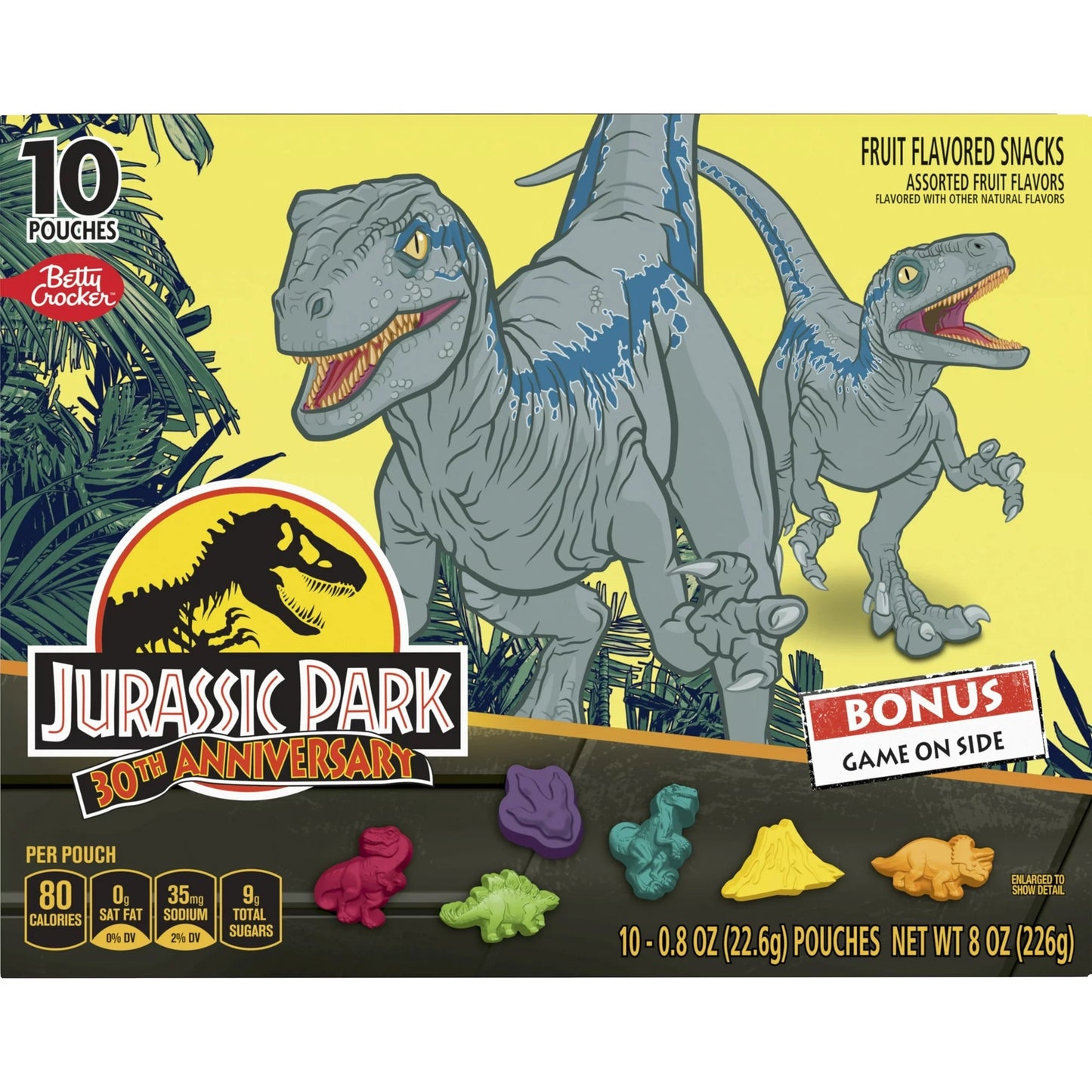 Gummies Jurassic Park Betty Crocker