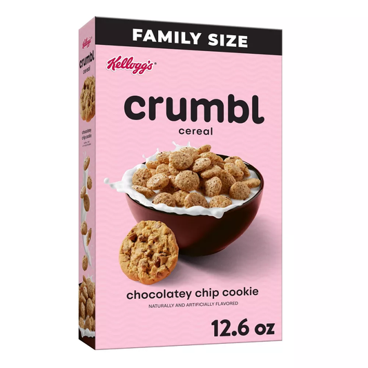 Kellogg's Crumbl  Cookies Cereal