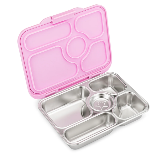 Yumbox Stainless Steel Bento Box Rose Pink