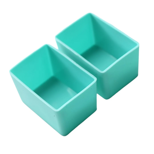 Munch Cups Aqua Rectangle