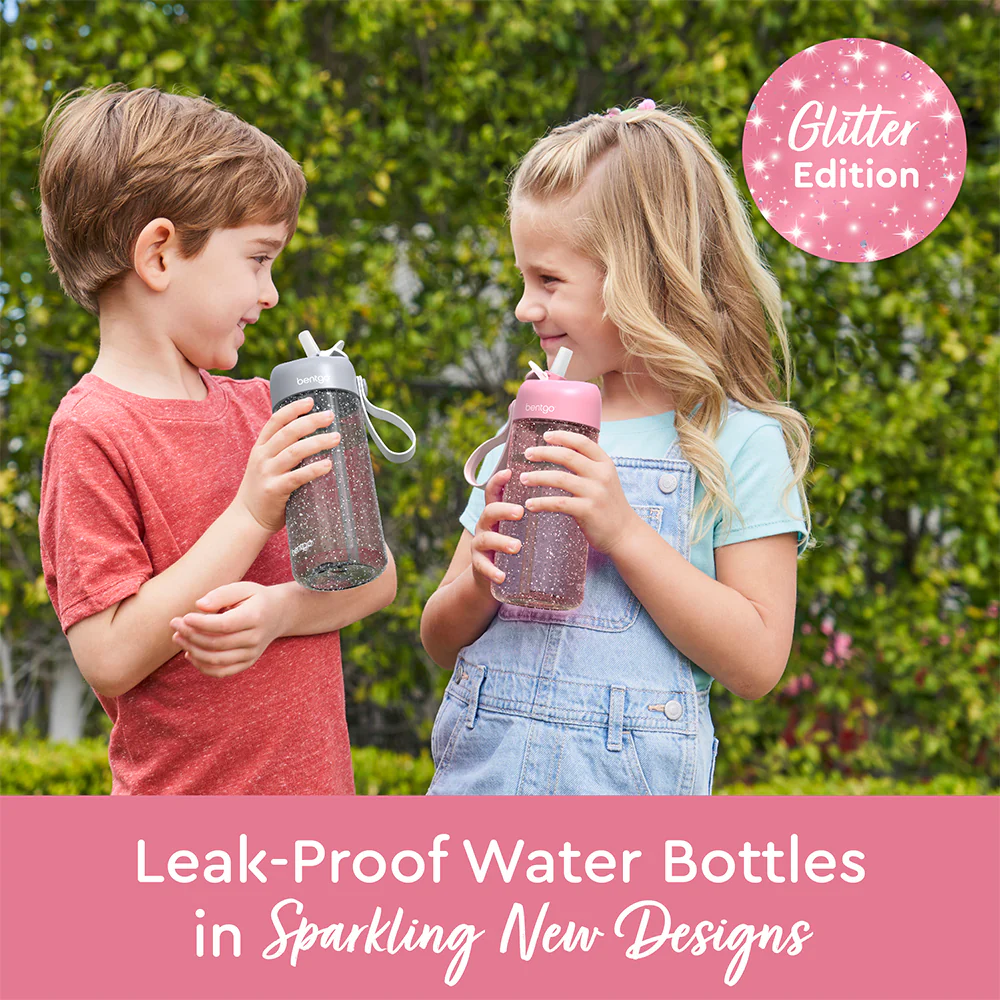 Bentgo Kids Water Bottle Glitter