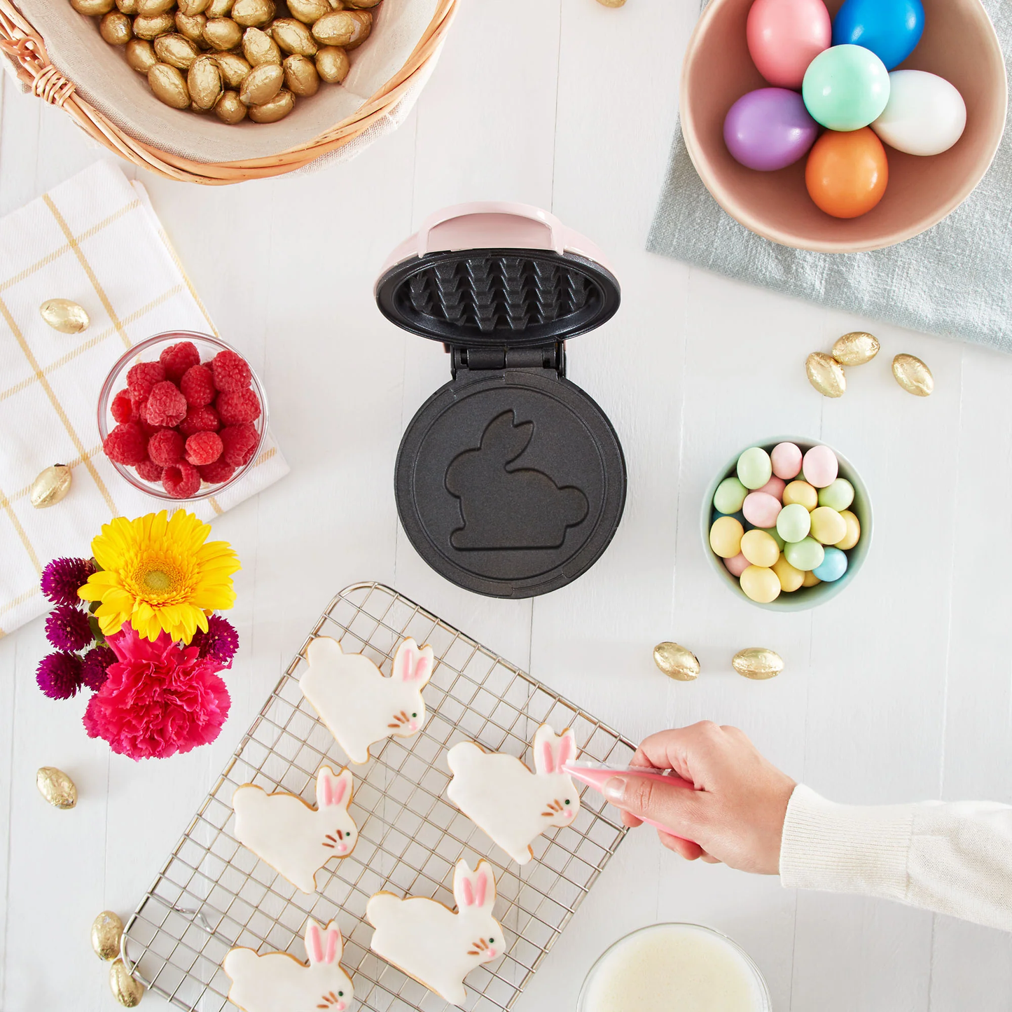 Mini Waffle Maker Bunny