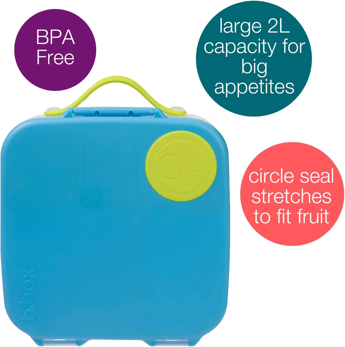 b.box Jumbo Lunchbox Ocean Breeze