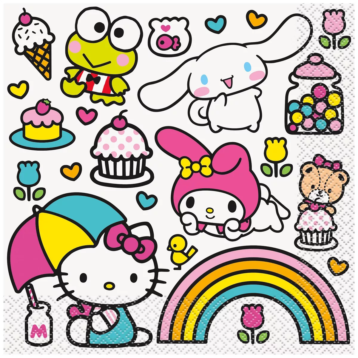 Servilletas Hello Kitty and Friends