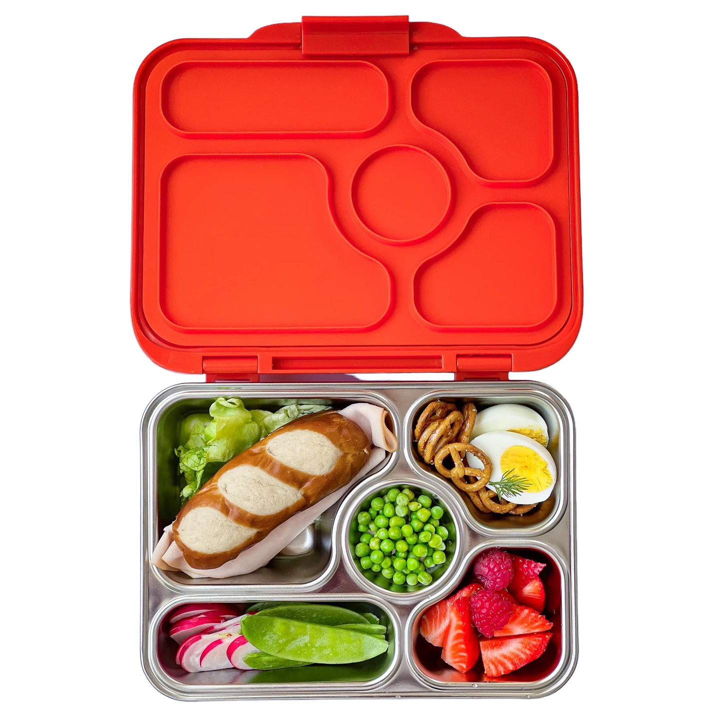 Yumbox Stainless Steel Bento Box Tango Orange