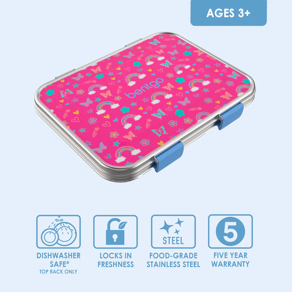 Bentgo Kids Stainless Steel Prints Lunch Box