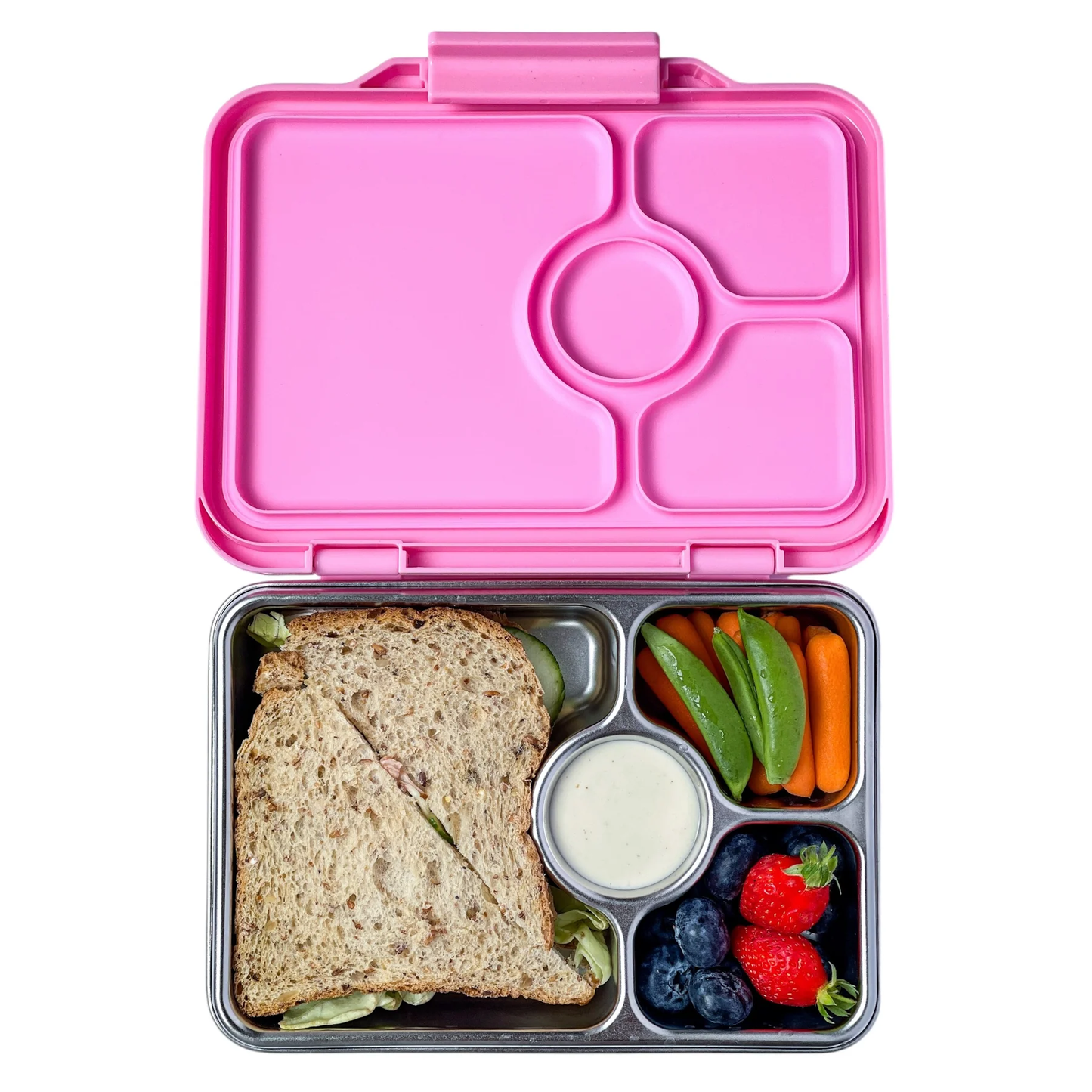 Yumbox Prêt Stainless Steel Bento Versailles Pink