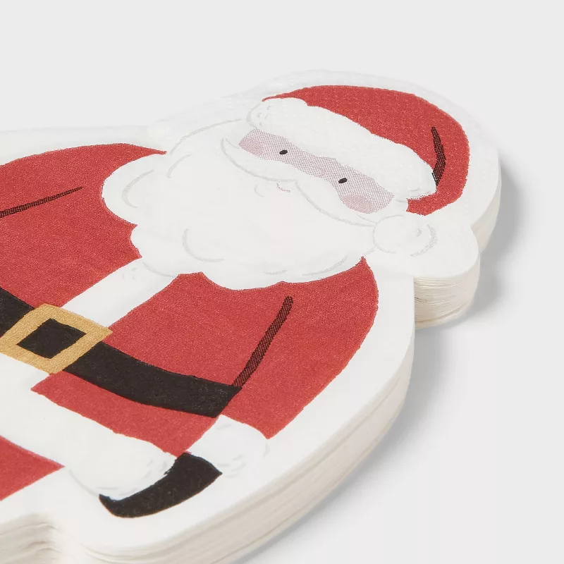 Servilletas Santa Shaped